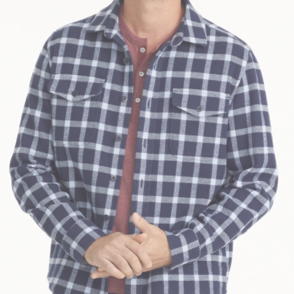 NWT  UNTUCKIT Men’s heavy over shirt size M
